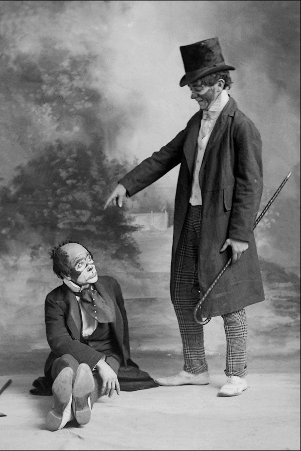 713022 Lyons And Byron, Vaudeville Act, 1916 A4 Photo Print