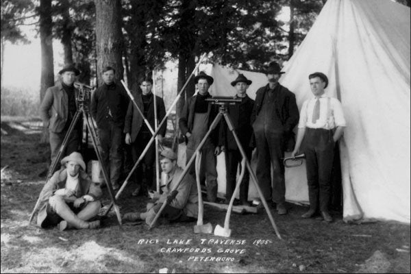 713040 Surveyors, Rice Lake A4 Photo Print