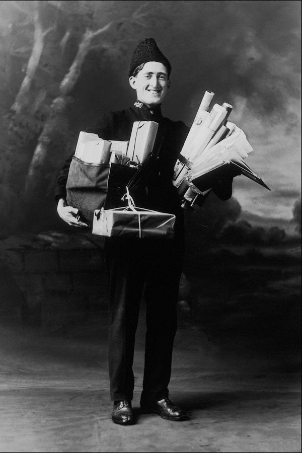 713064 The Postman  A4 Photo Print