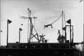 713070 Trapeze Act, Peterborough Fair A4 Photo Print