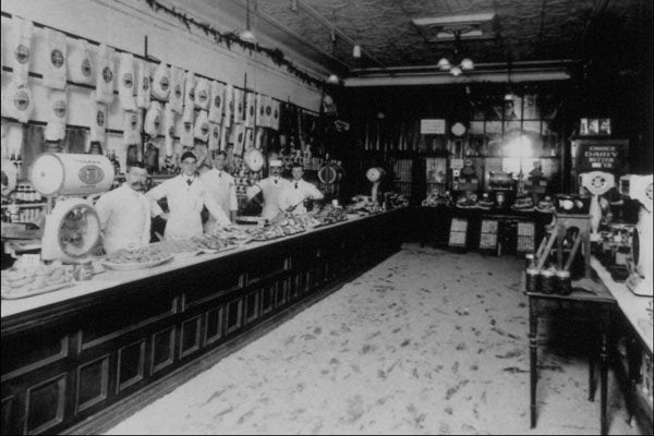 713071 The Butcher Shop  A4 Photo Print