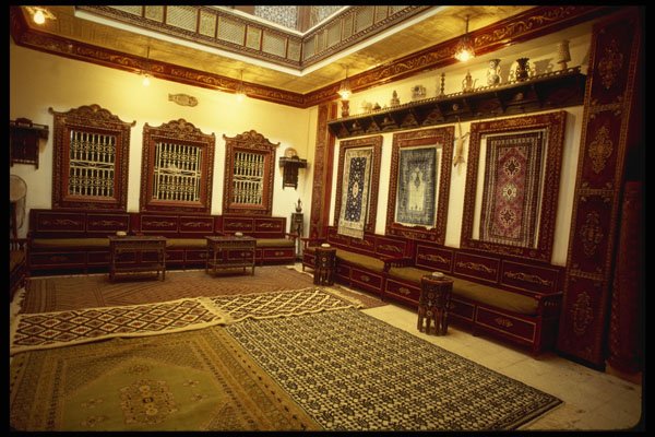 714006 Interior Of Kairouan Carpet Shop A4 Photo Print