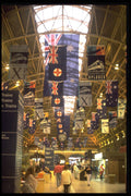 714014 Trains, Trains, Trains Central Station Hall A4 Photo Print