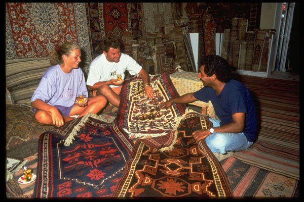 714031 Carpet Shop, Altinkum, Turkey A4 Photo Print