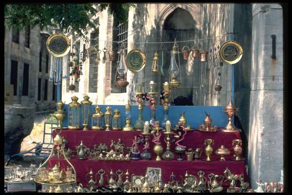 714034 Brass Market, Istanbul, Turkey A4 Photo Print