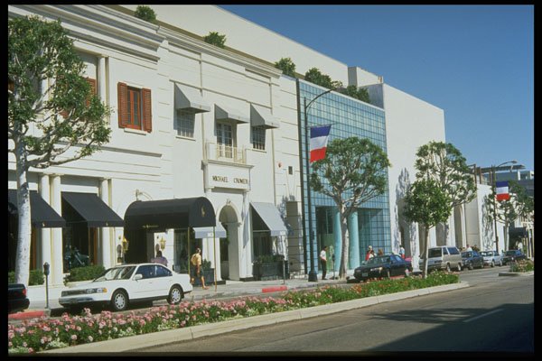 714035 Rodeo Drive, Beverly Hills, California, U.S.A. A4 Photo Print