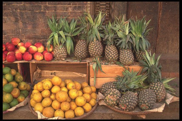 714038 Fruit And Vegetable Market, Kathmandu, Nepal A4 Photo Print