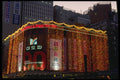 714056 Christmas Lights On Midopa Department Store A4 Photo Print