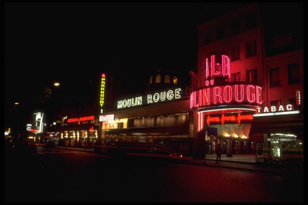 714076 Le Moulin Rouge, Paris, France A4 Photo Print