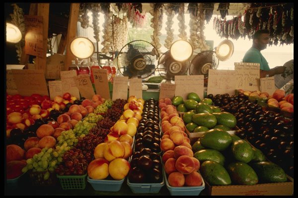 714077 Vegetables In The Market A4 Photo Print