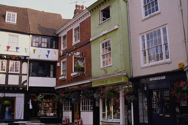 714086 Canterbury Row, United Kingdom A4 Photo Print