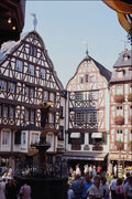 714091 Market Square, Bernkastel Kues, Germany A4 Photo Print