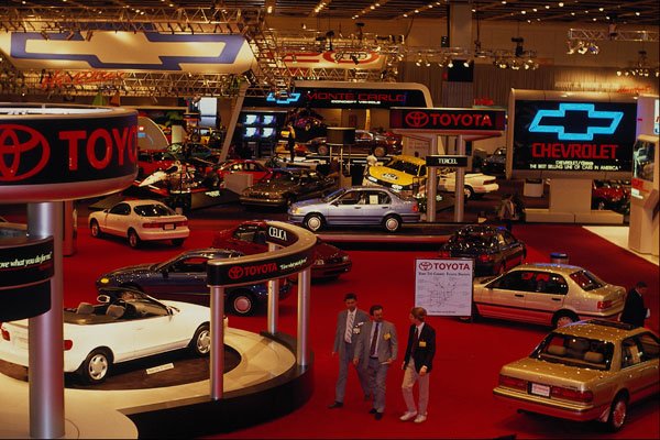 714097 Car Show A4 Photo Print
