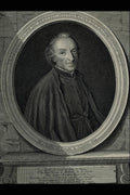 715004 Francois Xavier Duplessis, 1744, Engraver De Poilly C140322 A4 Photo Print
