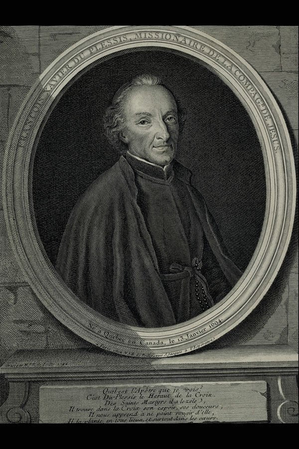 715004 Francois Xavier Duplessis, 1744, Engraver De Poilly C140322 A4 Photo Print