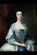 715006 Mrs. Durell, 1746, By Thomas Hudson C117939 A4 Photo Print