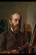 715047 Self portrait, Circa 1865 1870, By William G.R. Hind C13964 A4 Photo Print
