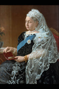 715070 Queen Victoria, Unknown Artist, 1890 A4 Photo Print