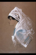 715088 Blance Lavallee, 1916, By Richard George Mathews C17368 A4 Photo Print
