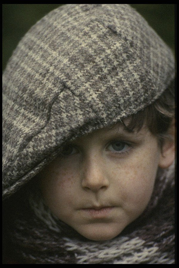 716008 Cloth Capped Boy A4 Photo Print
