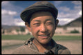 716027 Boy With Cap A4 Photo Print