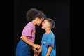 716052 Boy And Girl, Brother And Sister A4 Photo Print