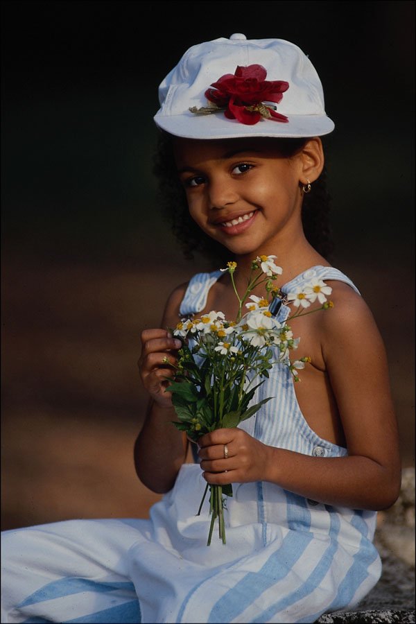 716058 Flowers And Cap A4 Photo Print