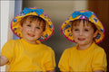 716074 Yellow Twins A4 Photo Print