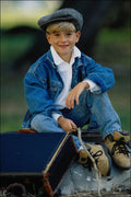 716075 British Boy A4 Photo Print