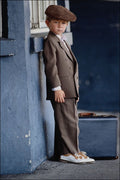 716079 Boy With Beret A4 Photo Print