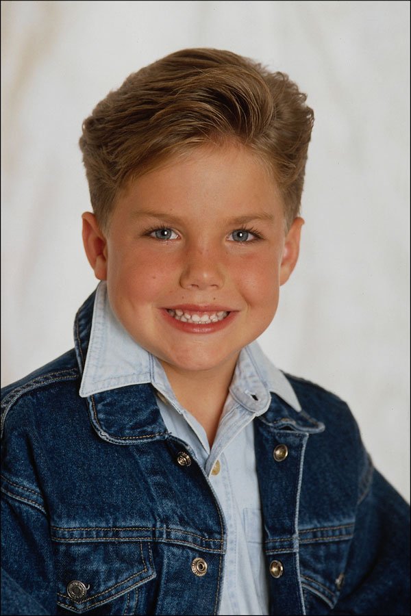 716089 Boy In Denim A4 Photo Print