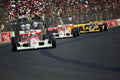 717036 Three Drivers Entertain A Grandstand Packed Full Of Fans A4 Photo Print