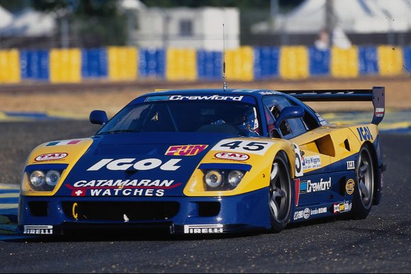 717048 No. 45, Ferrari F40 GT E A4 Photo Print