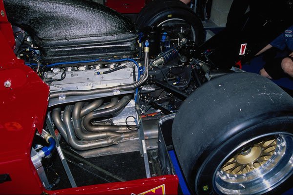 717053 No. 17, Ferrari SP333 Engine Bay A4 Photo Print