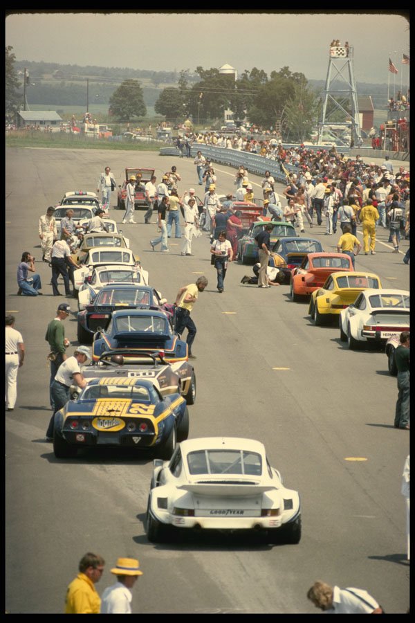 717086 Rear View Of Watkins Glen IMSD A4 Photo Print