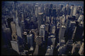 719015 Chrysler Building And Surrounding Area From The Air A4 Photo Print