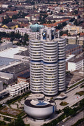 719048 BMW World Headquarters, Munich, Germany A4 Photo Print