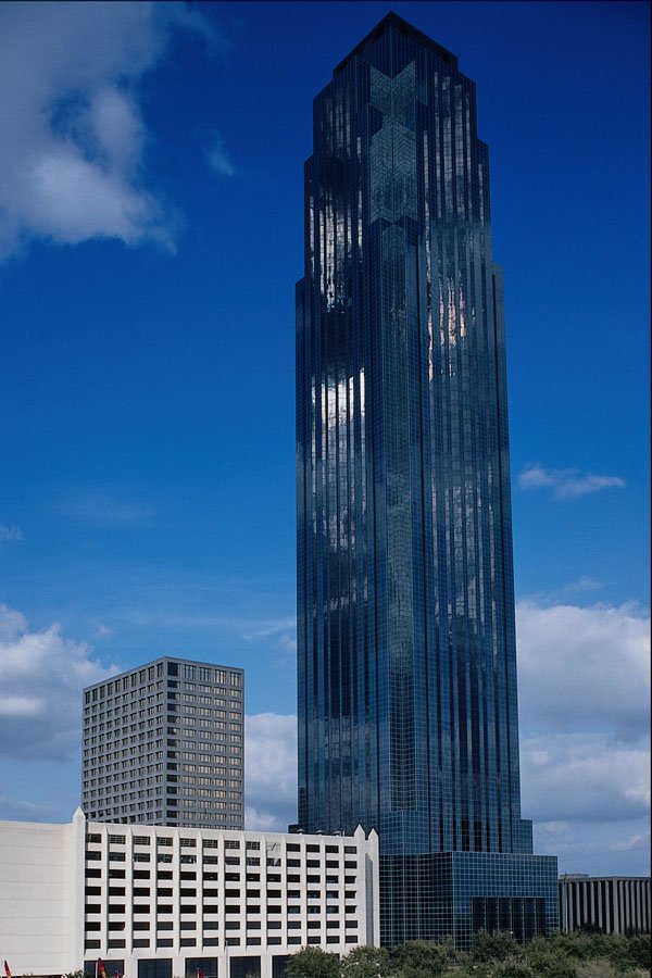 719049 Transco Tower, A 64 Story Building Built In 1983 A4 Photo Print