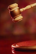 719070 Gavel Coming Down A4 Photo Print