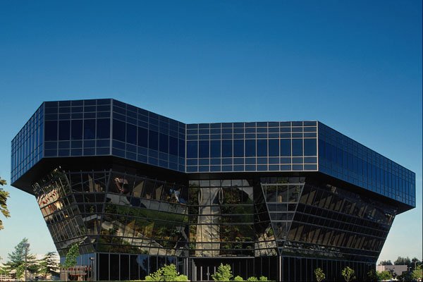 719075 Office Building, Eugene, Oregon, U.S.A. A4 Photo Print
