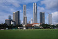 719077 Towers Of The Business District, Singapore A4 Photo Print
