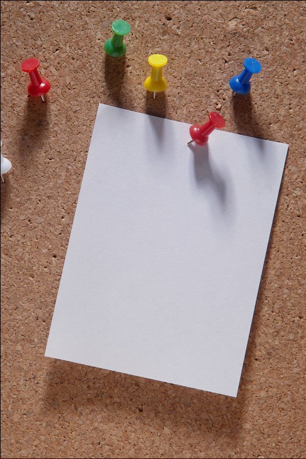 719083 Bulletin Board A4 Photo Print