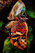 720018 Two tailed Pascha, Charaxes Jasius, Provence, France A4 Limited Edition Watercolour Print