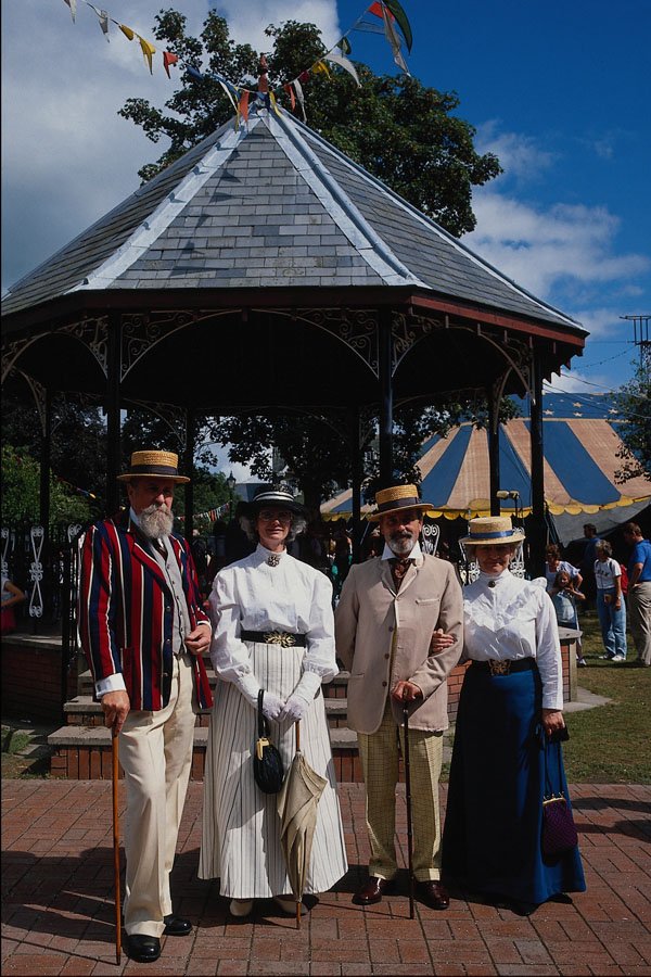721005 Victorian Festival, Llandrindod Wells, U.K. A4 Photo Print