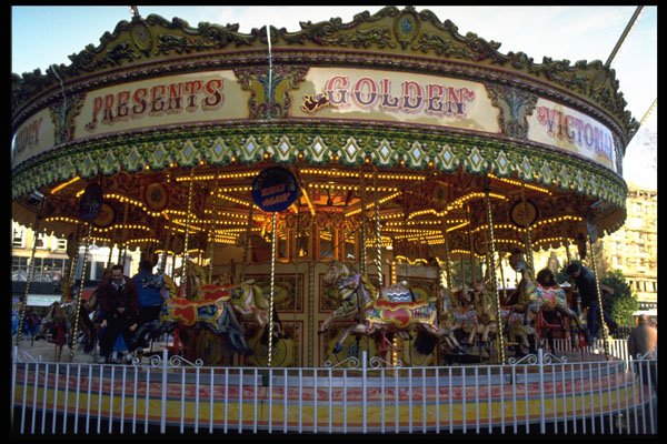 721048 Traditional Carousel A4 Photo Print