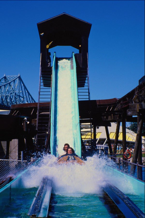 721073 La Ronde Amusement Park, Montreal, Canada A4 Photo Print