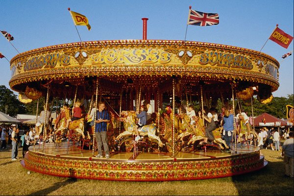 721080 Carousel A4 Photo Print