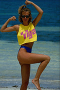 722001 Fashion Picture At The Beach A4 Photo Print