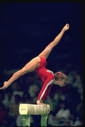 722037 U.S.A. Gymnast, Phoebe Mills, Seoul Olympics, 1988 A4 Photo Print