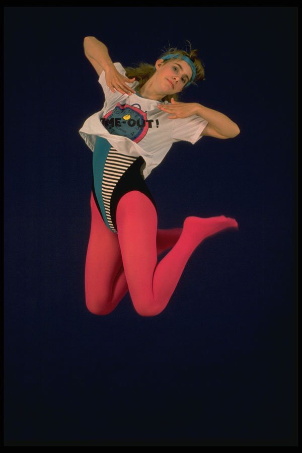 722047 Jump A4 Photo Print
